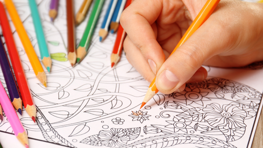 Color Your Way to Calm: How Adult Coloring Books Help Reduce Stress