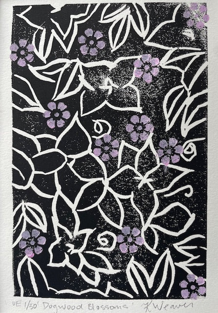 Dogwood Blossoms Embellished