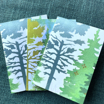 Evergreen Notecards