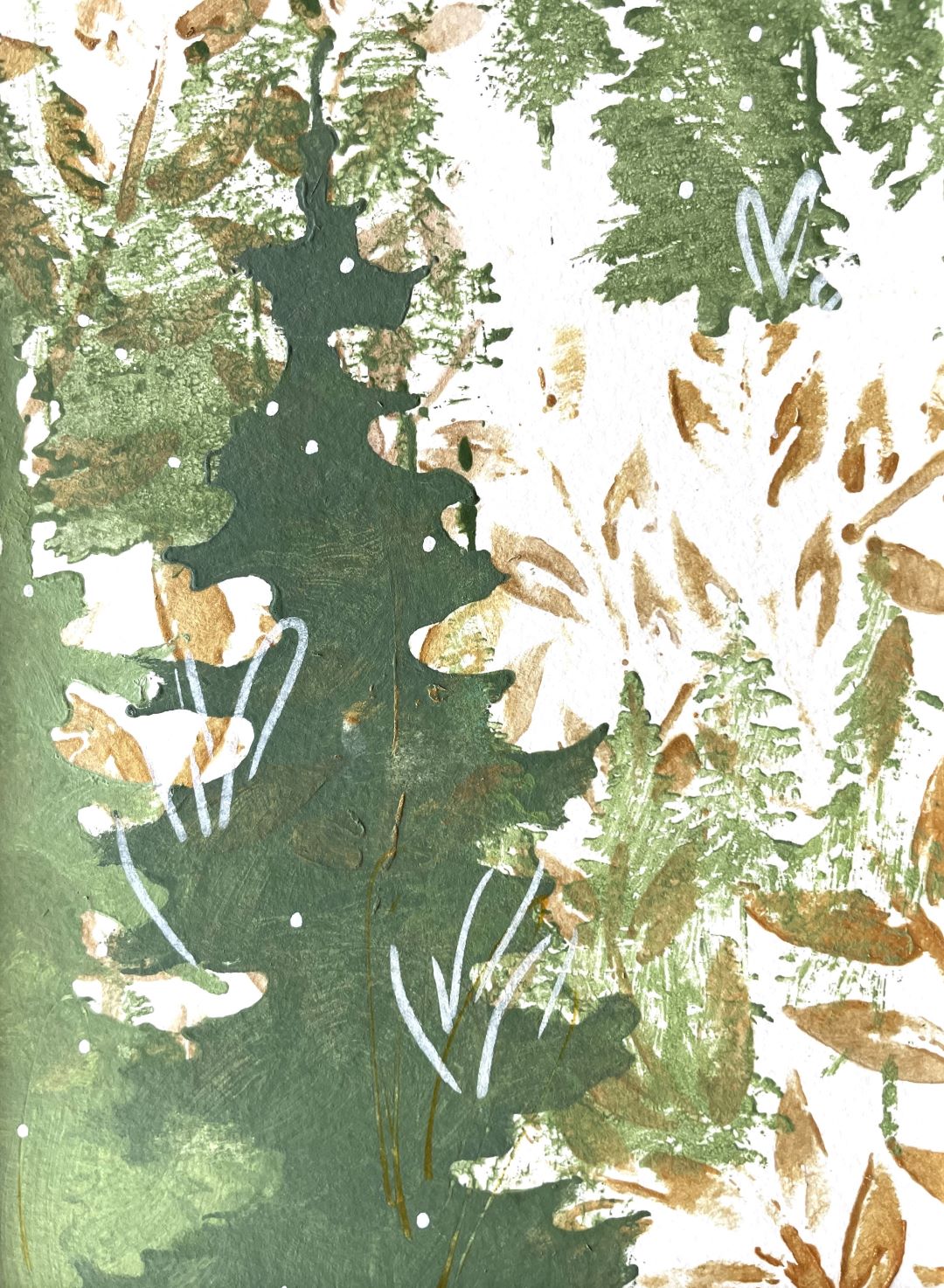 NEW! Forest Gold & Green