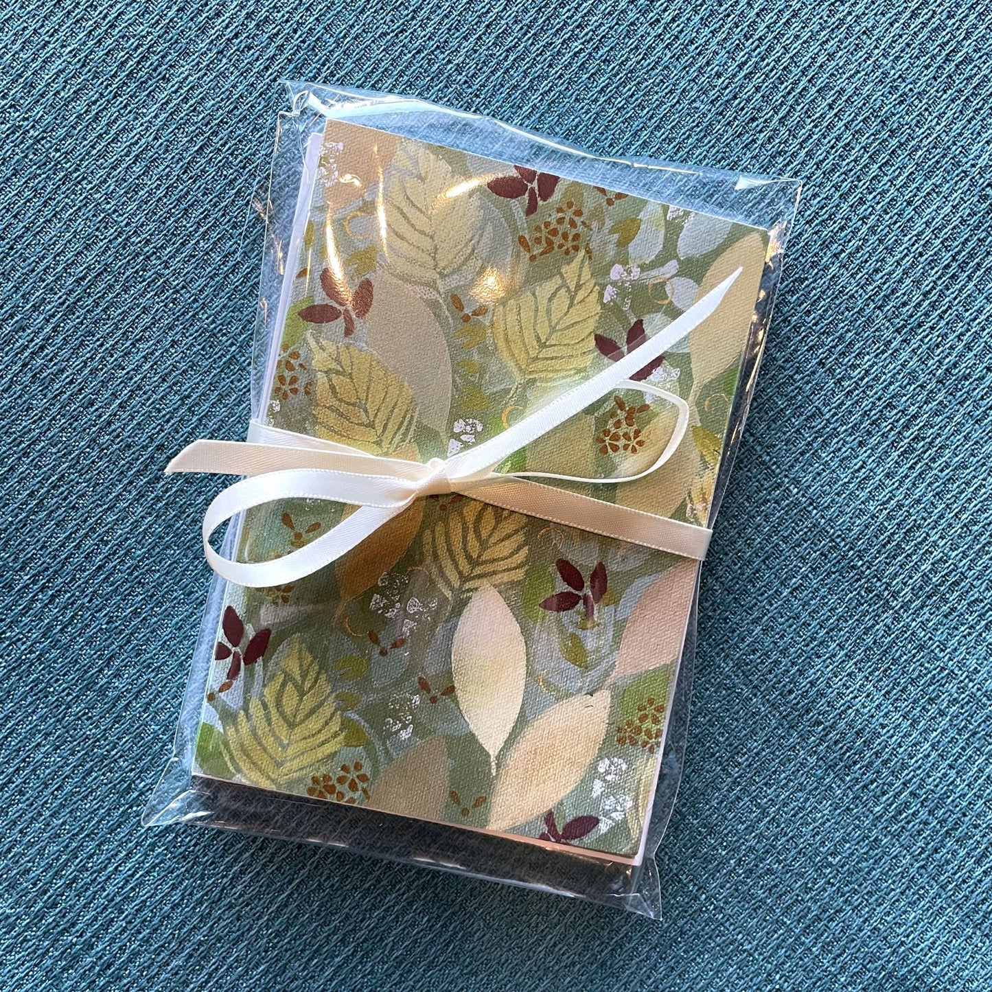 Leaf Pattern Notecards