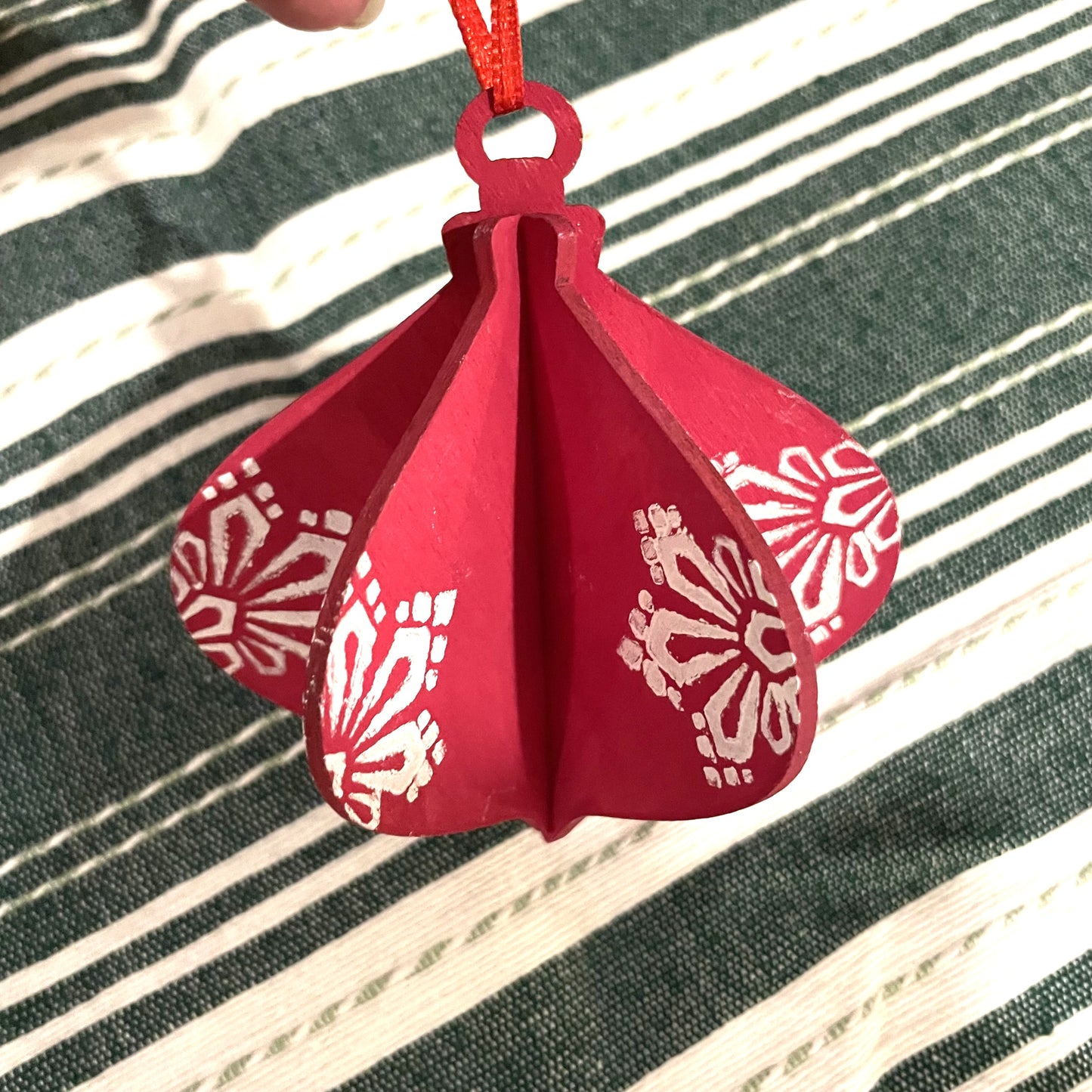 Red ball ornament