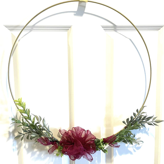 Minimalist Holiday Wreath #5 (Large)