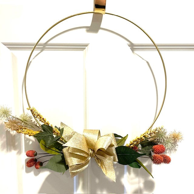 Minimalist Holiday Wreath #1 (Small)