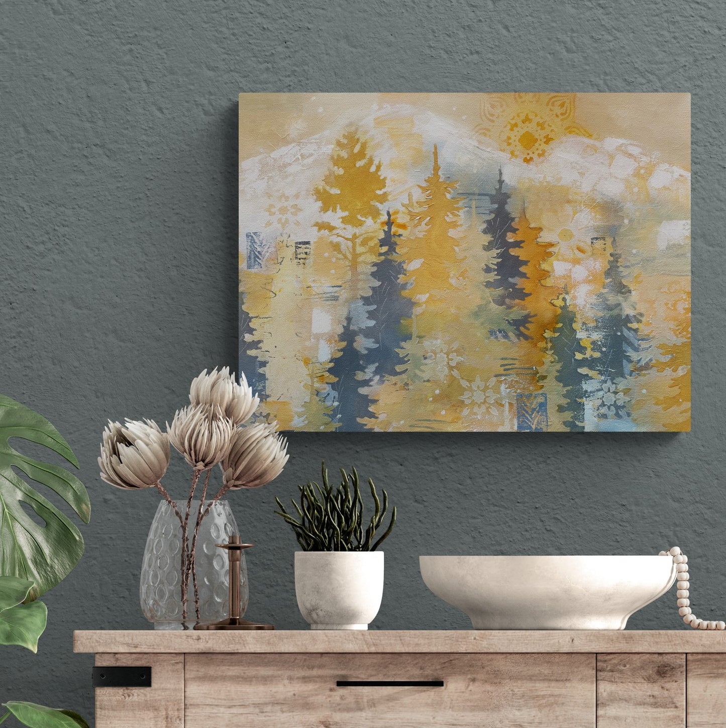 Golden Mountain View