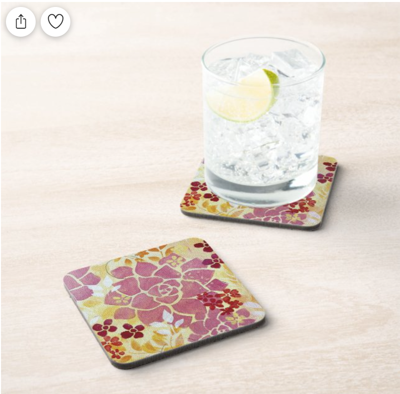 Spring Blossoms Coasters