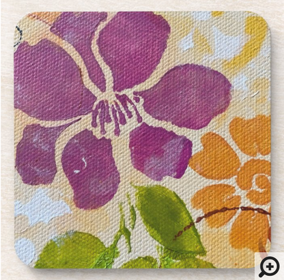 Hawaiian Floral Coasters